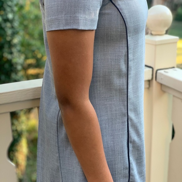 Zara Dress S. Blue w/ chest cut out - Picture 5 of 7